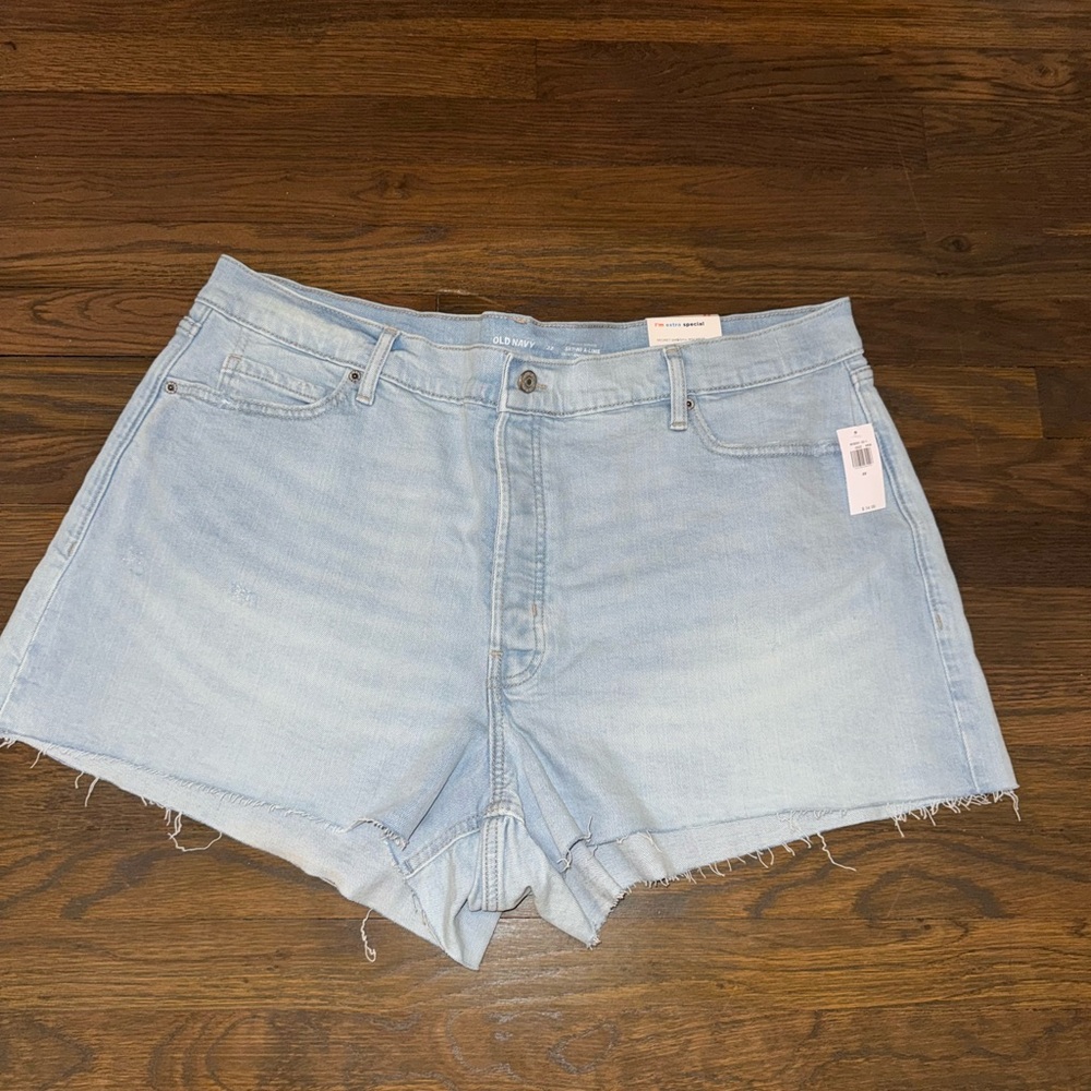 Old navy Plus size Woman’s shorts Light Blue Denim